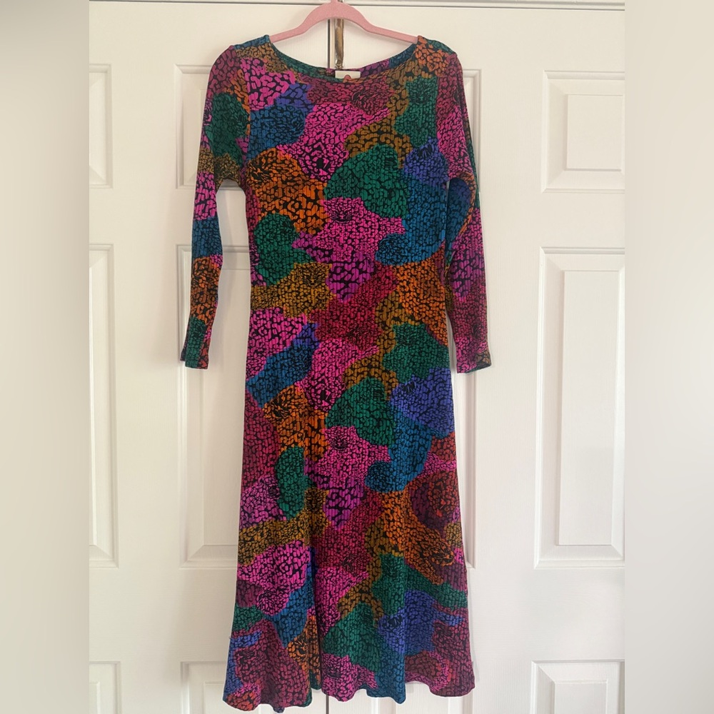 FARM Rio Colorful Long Sleeve Dress